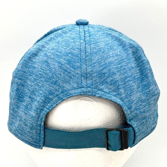Under Armour Blue Heathered UA Free Fit Cap Hat Adjustable Strap - Picture 2 of 13